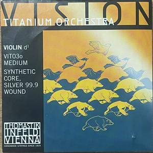 Thomastik Vision Titanium Orch Violin String D 4/4 Medium